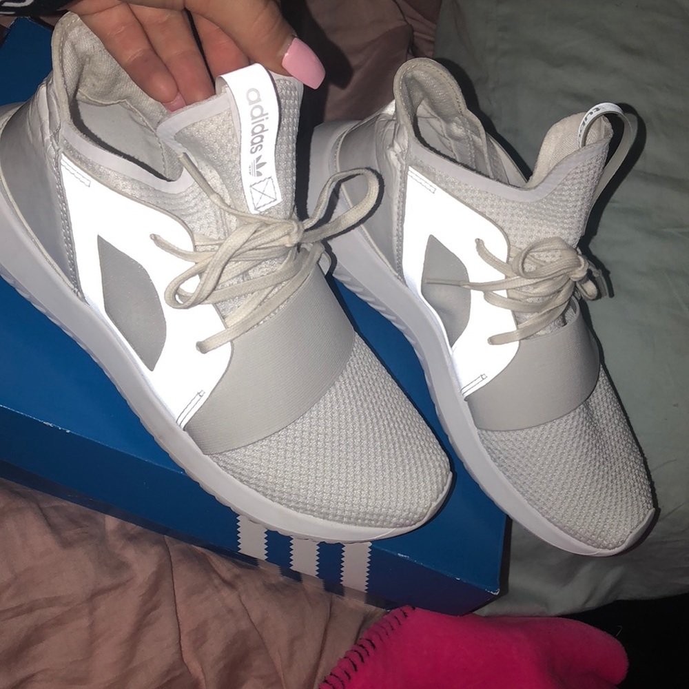 White adidas
